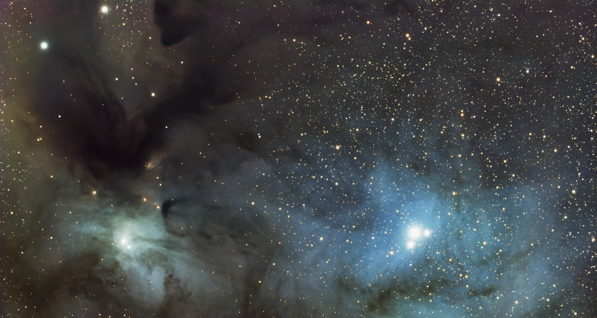 Rho Ophicuhi Nebula (LBN 168)
